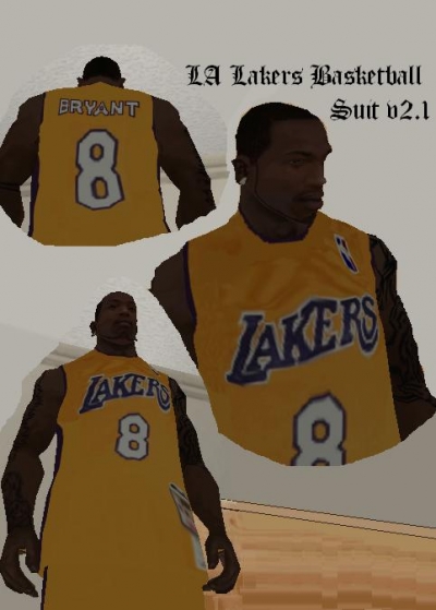 2 Basketball Suits Pack (LA Lakers and Nets)